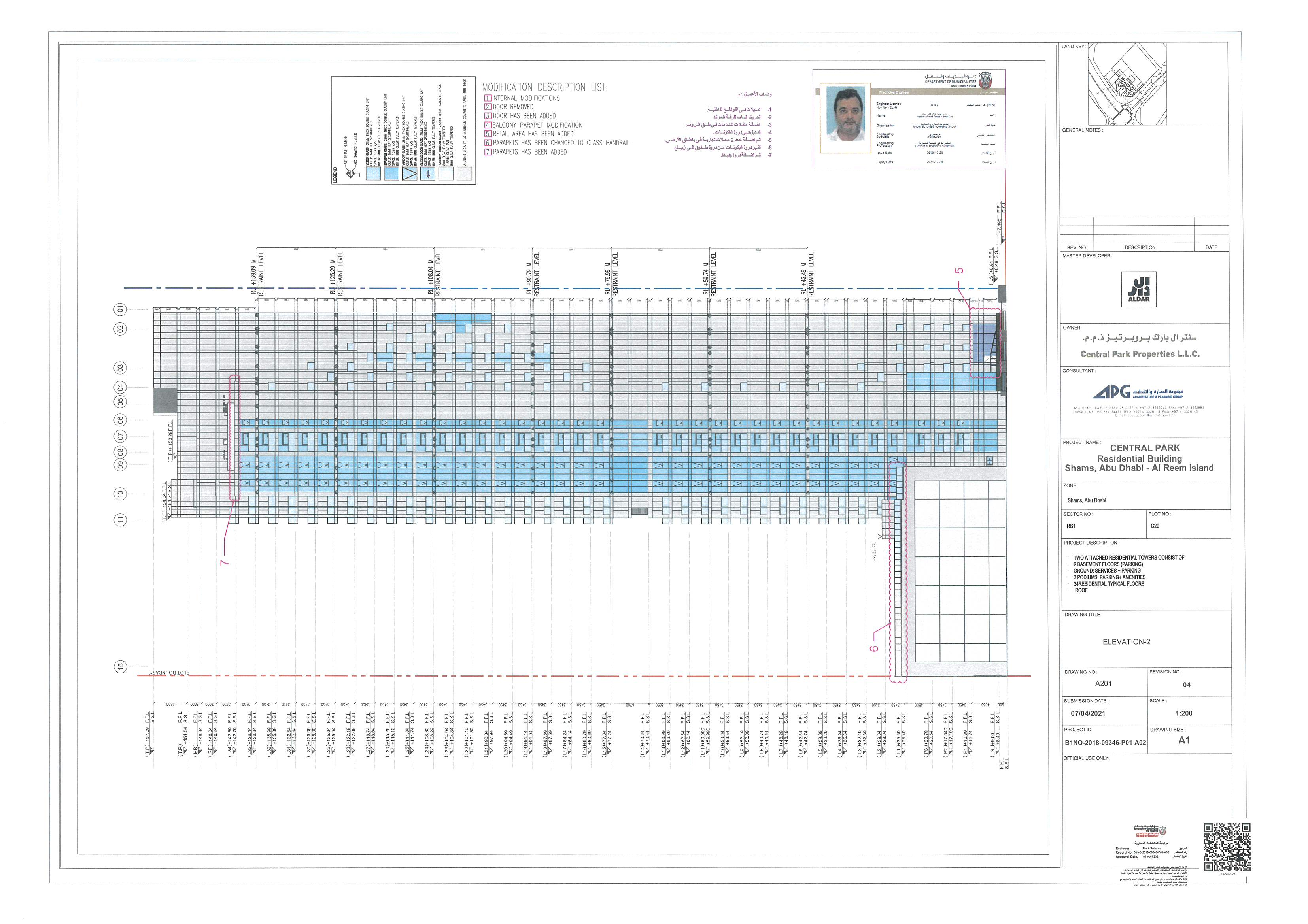 BLUE LAKE PROPERTIES - CENTRAL PARK